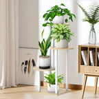 4 Tier Plant Stand Indoor Corner Tall Shelf for Multiple Plants - Image 5