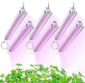 Grow Light for Indoor Plants, 4ft T8, 270W (6 x 45W), Super Bright Full Spectrum Sunlight LED Grow Lights, 6-Pack by TYAGMAM