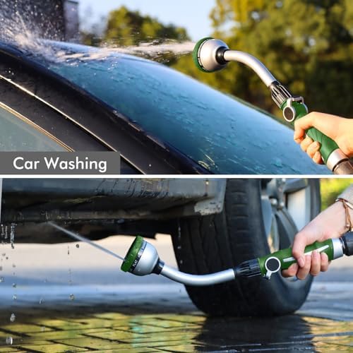 RESTMO Watering Wand Heavy Duty, 15-Inch Long Hose Nozzle Sprayer - Image 5