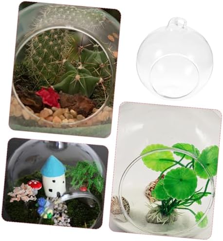 12pcs Hanging Glass Globes Terrarium for Micro Landscape Crafts - Image 3