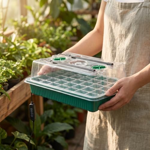 40-Cell Seed Starter Tray with Full Spectrum Grow Light - Image 5