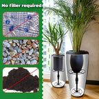 VICAMB 2 Pack Adjustable 10.6-18.5in Plant Risers for Inside Pots,Metal Planter Lift Inserts Fillers Risers for Tall Square Round Taper Large Pots(5.9" 7.87" 9.84" Base or Top) - Image 5