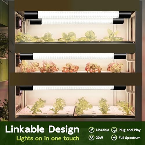 Hlite LED Grow Light 16 inch, Hanging Full Spectrum Linkable 4 Pack - Image 5