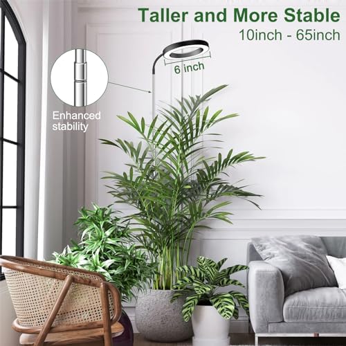 wolezek Grow Lights for Indoor Plants Full Spectrum, 80 LEDs 3 Colors - Image 6