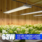 Barrina TX-L63 3FT LED Grow Light, 63W, 4 Panels Wider Coverage, High PPFD - Image 2