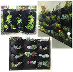 Set of 3, Vertical Planter Grow Bags for Living Wall Garden Hanging 12-Pocket to Grow - Image 6