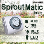 Miracle LED Absolute Daylight Full Spectrum, Ficus Bonsai Starter Grow Light Kit (Braided 4-Socket) - Image 7