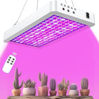 LED Grow Light Full Spectrum, Plant Grow Light with Veg & Bloom Switch for Hydroponic Indoor Plants LED Grow Lamp with Daisy Chain，with Remote Control by SERWING