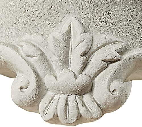 Design Toscano KY0631 Rococo Sculptural Plinth,Faux Stone Finish - Image 4