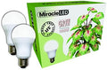 Miracle LED Almost Free Energy 100W Spectrum Grow Lite - Daylight White Full Spectrum LED Indoor Plant Growing Light Bulb for DIY Horticulture, Hydroponics, and Indoor Gardens (604301) 2Pack by Miracle+LED