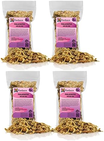 Premium Phalaenopsis Imperial Orchid Potting Mix - Hand Mixed in Small Batches | Great for Phalaenopsis of All Kinds - by GARDENERA - 20 Quart by Gardenera