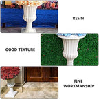 DOITOOL 1pc Decorative Roman Column Flowerpot Vintage Plastic Planter for Home Office Balcony Front Door Adornment for Weddings Mother Day Holidays - Image 5