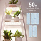 5Pack Ultra-Thin Panel Grow Lights for Seed Starting Greenhouse - Image 3