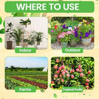 EZ-GRO Complete Garden Fertilizer Bundle - 1 Qt Liquid Plant Food for Hydrangeas, Azaleas, Lawns, Flowers, Herbs, & Vegetables | 21-7-7 Formula for Blue Hydrangeas & 20-20-20 All-Purpose Nutrients for - Image 7