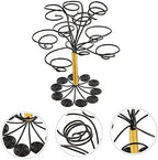 2Pcs Nordic Style Air Plant Holder Multi Pots Tabletop Air Plant Stand for Tillandsia Display Decorative Plant Stand for Office and Home Decor - Image 4