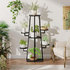HOOBRO Plant Stand Indoor with Grow Lights, 7-Tier 47.2" Plant Shelf - Image 6