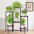 iDavosic.ly Plant Stand Indoor Outdoor, 6 Tier Metal Corner Shelf, Bronze by iDavosicly