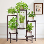 iDavosic.ly Plant Stand Indoor Outdoor, 6 Tier Metal Corner Shelf, Bronze by iDavosicly
