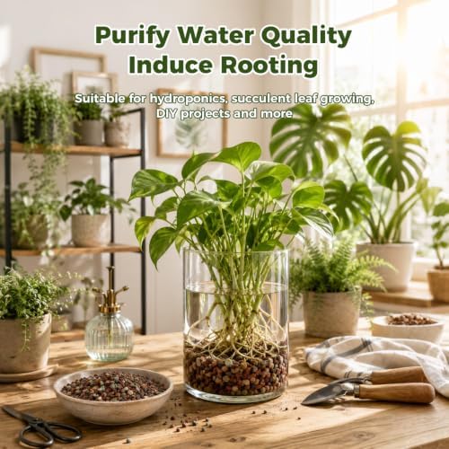 18 Pounds Mix Horticultural Lava Rocks, 5-8 mm Lava Rocks for Plants, Bonsai Rocks Horticultural Grit Soil Cover Gravel for Succulents and Hydroponics, Fairy Gardening, Top Dressing, Plant Drainage - Image 7