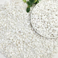 20lbs White Pebbles for Landscaping, 3/8inch Small Rocks for Gardening Succulent Cactus Planters, Natural Polished Pebbles, River Rocks for Plants, Vases by SHIZWU