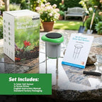 WiFi Soil Moisture Meter, 3-in-1 Smart Soil Tester for EC/Temp/Moisture, Wireless Plant Monitor with App, High Precision Digital Soil Sensor for Indoor Outdoor Garden & Lawn(Solar Powered) - Image 4