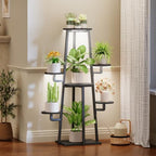 HOOBRO Plant Stand Indoor with Grow Lights, 7-Tier 47.2" Plant Shelf - Image 3