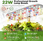 Ahopegarden Indoor Garden Hydroponics Growing System 12 Pods with LCD Touch Panel White & 52PCS Hydroponics Pods Kit - Image 2