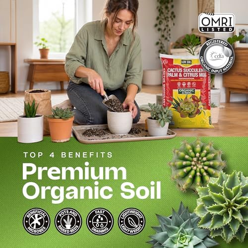 Cactus & Succulent Soil Mix, 0.5 Cu Ft - Image 2