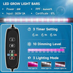 Hon&Guan 30-Cell Seed Starting Kit with Heat Mat and LED Grow Lights - Image 4