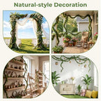 Artificial Vines with Moss for Decoration,4 Pack 118" Bendable Fake Vines - Image 7