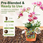 Orchid Bark Potting Mix 18 Quart, Mix Pine Bark,Perlite, Sphagnum Moss and Clay Pebbles for Plants, Orchid Garden Soil for Potting,Repotting - Image 3