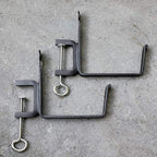Achla Designs SFB-01C Clamp-On Flower Box, 6" Deck Bracket, Black - Image 4