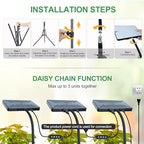 FRGROW Tabletop Grow Lights for Indoor Plants with 5 Mode Timer - Image 5