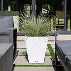 Veradek Pure Series Nobleton Planter - Tapered Square Outdoor Planter - Image 7