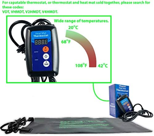 Viagrow VSEEDMAT 20.5 in. x 8.5 in. Seed Propagating Seedling Heat Mat, 20.5 x 8.5/Large - Image 7