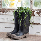 BRECK'S Garden Boots Planter Garden Statue and Planter - Decorate Your Yard or Patio with This Great Statuary - Image 3