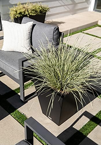 Veradek Pure Series Nobleton Planter - Tapered Square Outdoor Planter - Image 7