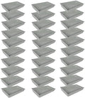 SUNPACK 10" x 20" Mega Plastic Seed Starting Tray, White, 2.5" (Pack of 30) - No Drainage Holes, Ideal for Greenhouses or Indoor Gardening - Made of Thick, Strong Plastic by SUNPACK