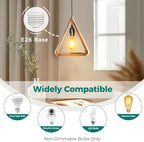 DiCUNO Pendant Light Cord, for Hanging Paper Lantern, 13 Ft, Black, 4-Pack - Image 6