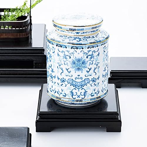 Chinese Wooden Pedestal Stand Square Solid Wood Vase Base - Image 4