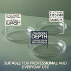 Royal Imports Clear Plant Saucer, Floral Plastic Plates Plant Tray 11" 6pk - Image 6