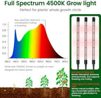 SOLIGT 60 Cell Seed Starter Tray Kit with Grow Light and Heat Mat - Image 5