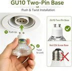 GU10 LED Grow Light Bulb, Dimmable Full Spectrum for Indoor Plants - Image 6