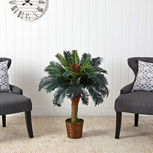 Nearly Natural 3ft. Sago Palm Artificial Tree - Image 3