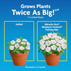 Miracle-Gro Moisture Control Potting Mix - Plant Soil For Container Plants, Protects against Over- and Under-Watering, 8 qt. (3-Pack) - Image 5
