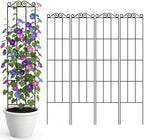 ARIFARO 4Pack 57.5'' Metal Garden Trellis for Climbing Plants Outdoor by ARIFARO