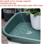 Garden Tidy Tray, Multifunctional One Piece Potting Tray for Seeding, Mixing, Growing and Storage, Succulent and Cactus Soil Potting Mix 23"x16.4"x4.3" (Black) - Image 4