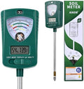 7-in-1 Soil Tester for Soil Moisture pH Fertility Light Intensity, Soil Temp, Air Temp & Humidity, with Pointer and LCD Display.for Garden, Farm, Lawn, Indoor/Outdoor Plant Monitoring. by USBDocumentCameraforTeachingDistanceLearningManualFocusWebcamwithMic1080p