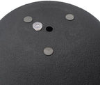 FAB HAB Eden Handmade Round Metal Planters in Midnight Finish – Set of 3 (13”, 15", 18”), Indoor/Outdoor, Lightweight with Drainage Holes - Image 5