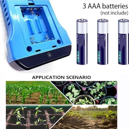 7-in-1 Rapid Soil Tester, pH, Moisture, Nutrient Conductivity, Phosphorus, Potassium, NPK Tester, Soil Fertility Test, High Precision, Digital Sensitivity - Image 3